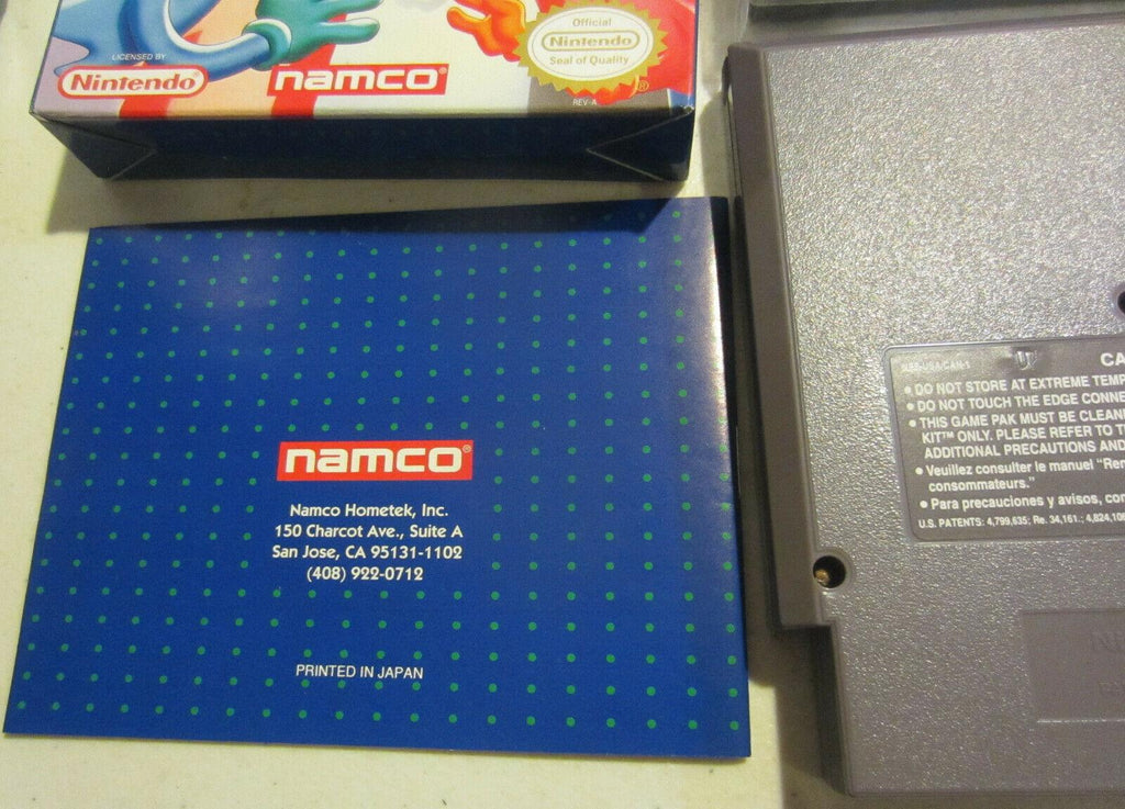Pac-Man  Entertainment System 1990 NES - Namco