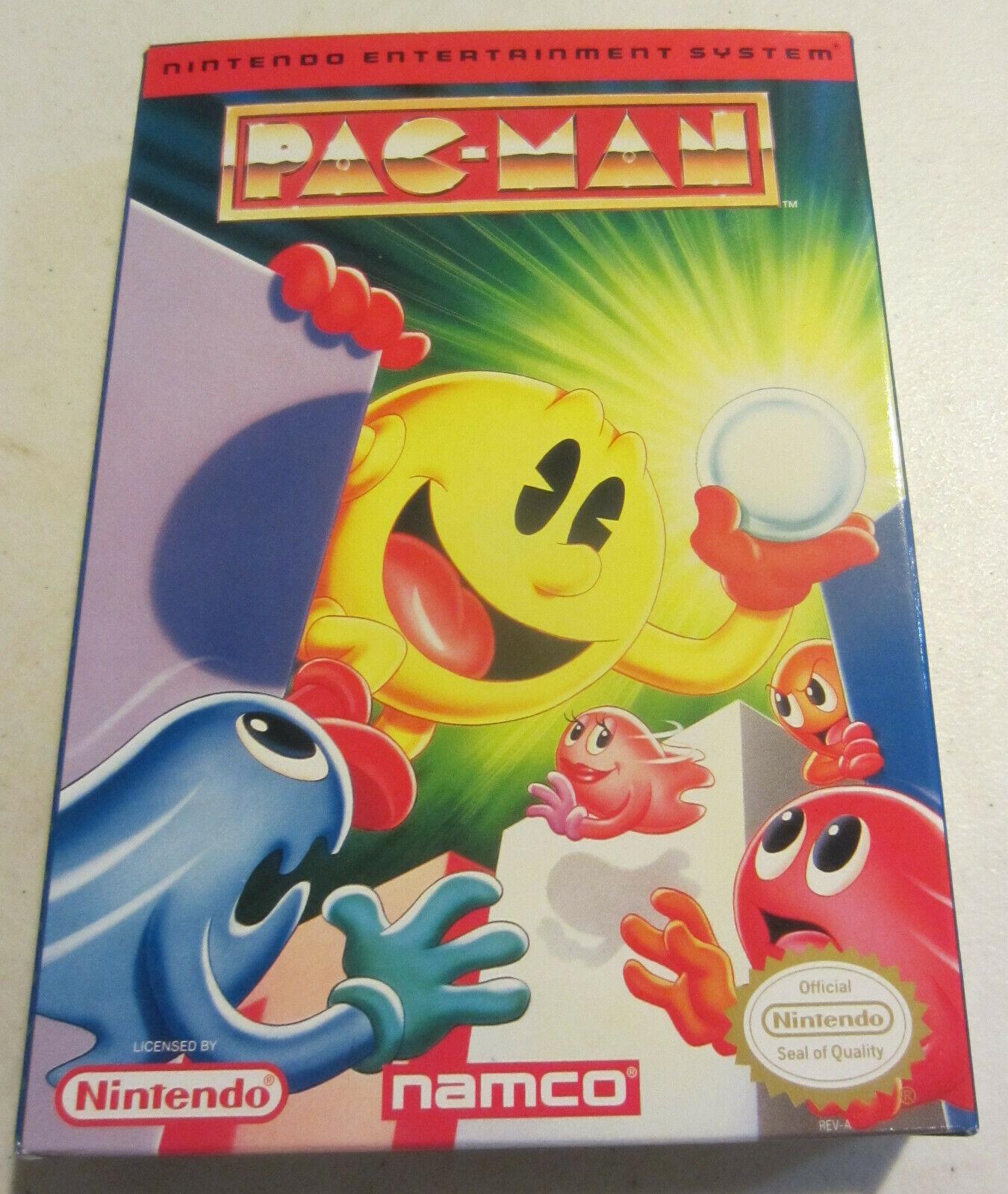 Pac-Man  Entertainment System 1990 NES - Namco