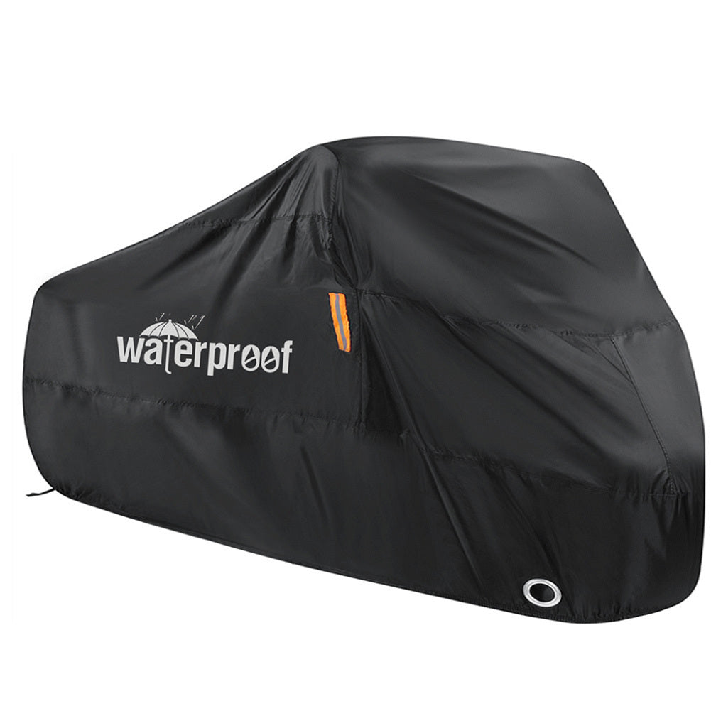 Outdoor Bike Motorcycle Cover Waterproof UV Protection Heavy-Duty 210T Fabric With Lock Hole For MTB Road Bikes Protection Case
