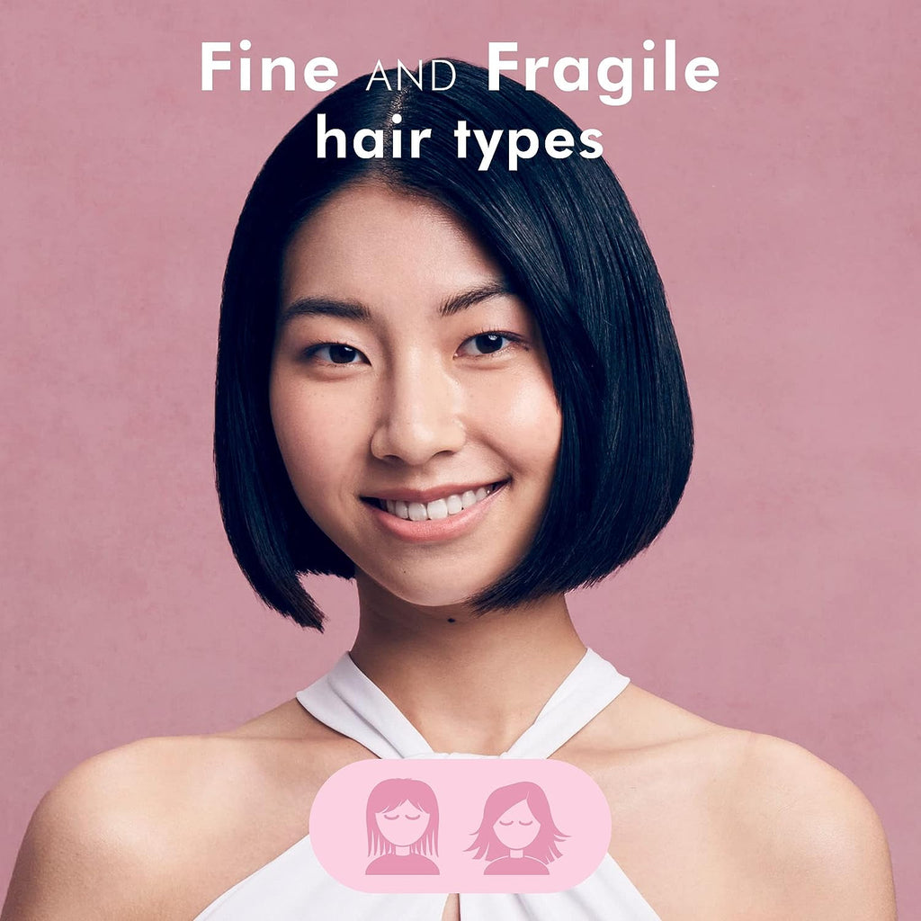 Tangle Teezer The Fine and Fragile Ultimate Detangling Brush, Dry and Wet Hair Brush Detangler for Color-Treated, Fine and Fragile Hair, Sweet Cinnamon