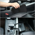 Hanging Car Trash  Can, Armrest Box Hanging GarbaBasket, 2 Gallons Waterproof Black Litter GarbaOrganizer Car Interior Accessories