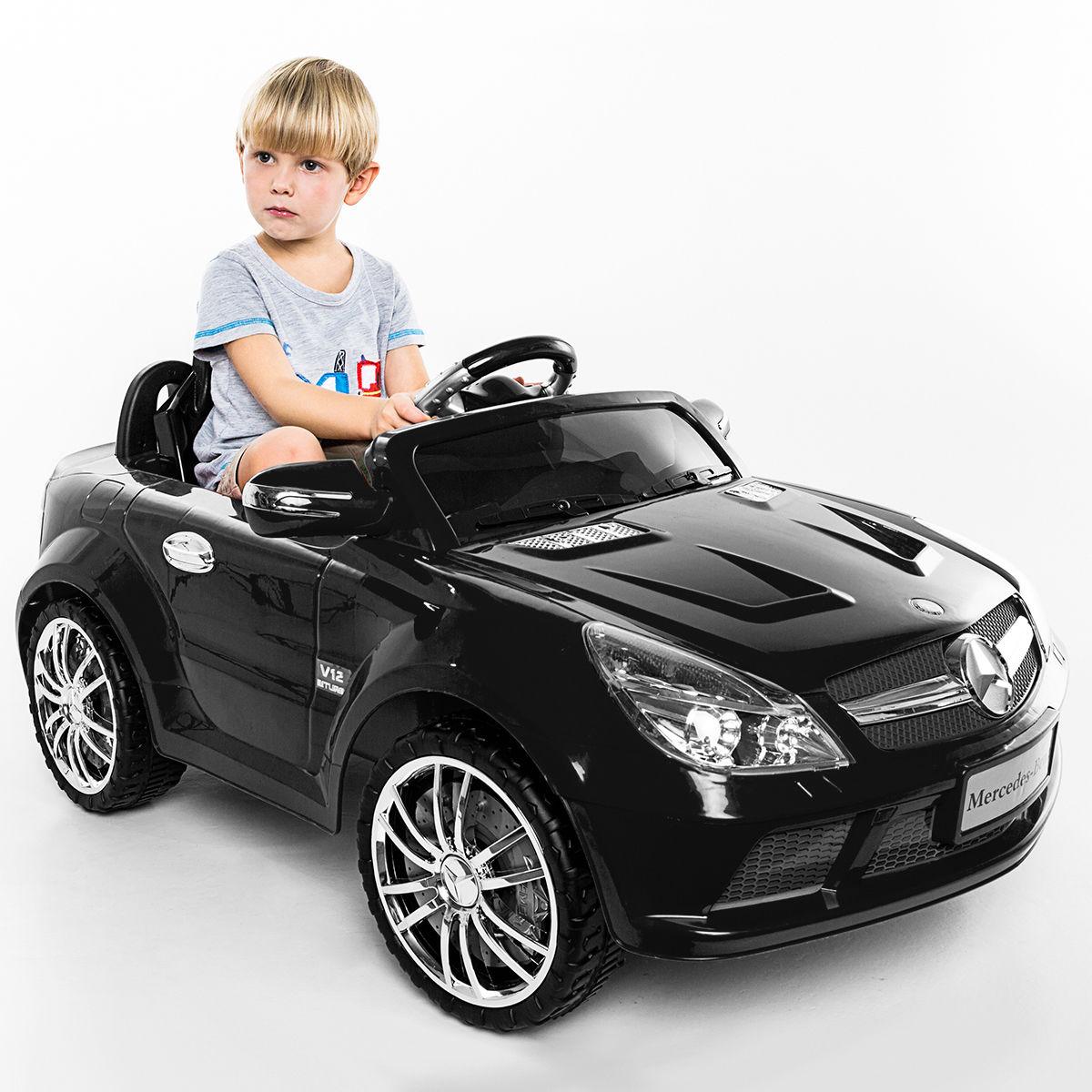 12V Mercedes-Benz SL65 Electric Kids Ride On Car Music RC Remote Control Red/Black