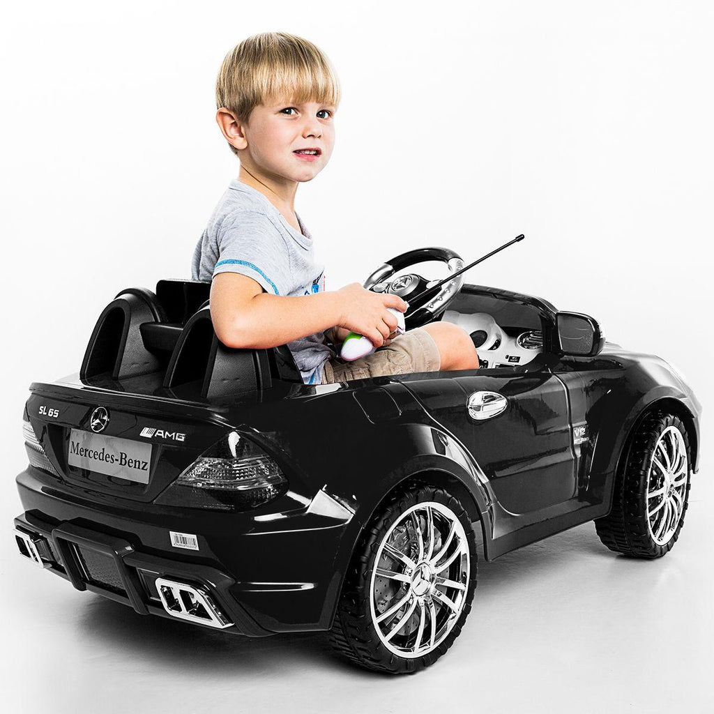 12V Mercedes-Benz SL65 Electric Kids Ride On Car Music RC Remote Control Red/Black