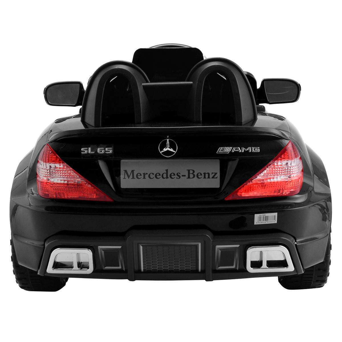 12V Mercedes-Benz SL65 Electric Kids Ride On Car Music RC Remote Control Red/Black