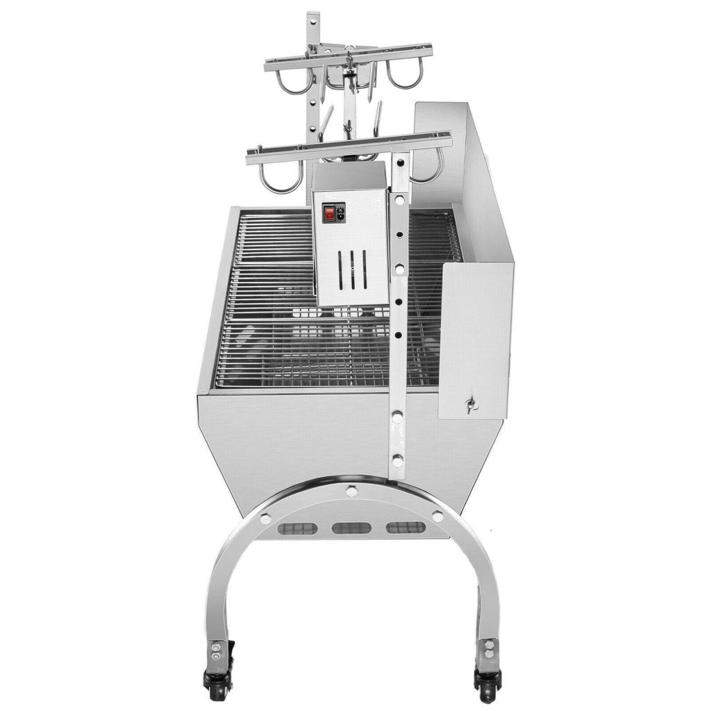 BBQ Roaster 45W 132lb Roasting Machine Pork Rotisserie Roaster for Lamp