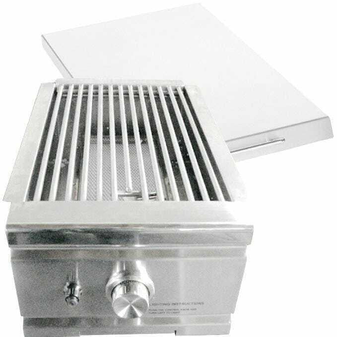 -In Propane Gas Infrared Side Burner