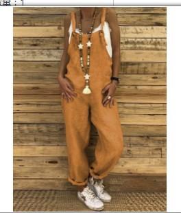Hemp cotton jumpsuit