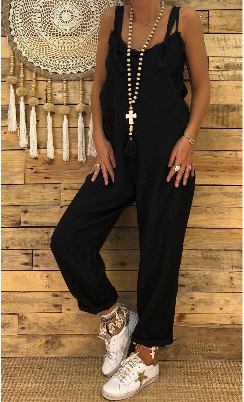 Hemp cotton jumpsuit