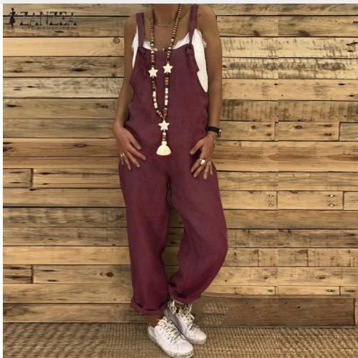 Hemp cotton jumpsuit