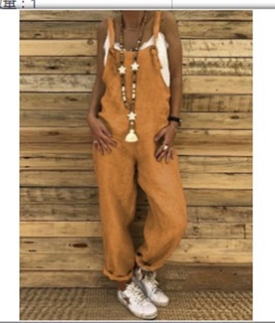 Hemp cotton jumpsuit
