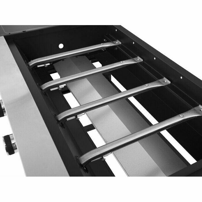 Outdoor CooStation BBQ Gas Griddle Flat Top 4 Burner Propane Barbecue Grill