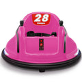 Kidzone DIY Number 6V Kids Toy Electric Ride On Bumper Car Vehicle Remote Control 360 Spin ASTM-certified 1-6 Years