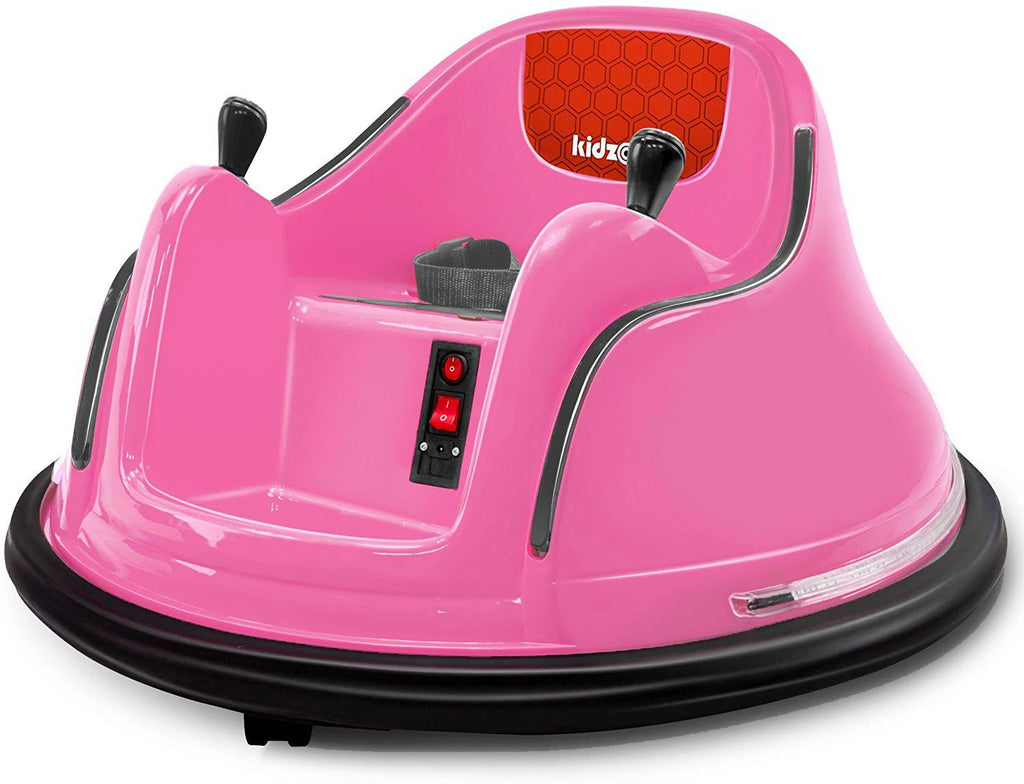 Kidzone DIY Number 6V Kids Toy Electric Ride On Bumper Car Vehicle Remote Control 360 Spin ASTM-certified 1-6 Years
