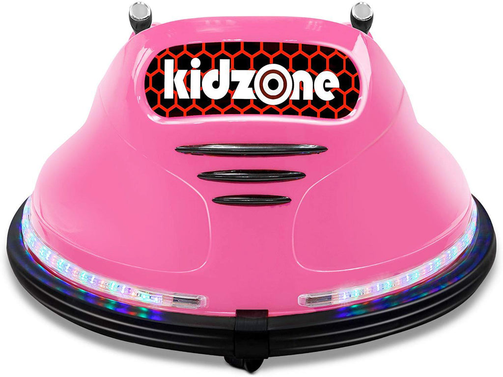 Kidzone DIY Number 6V Kids Toy Electric Ride On Bumper Car Vehicle Remote Control 360 Spin ASTM-certified 1-6 Years