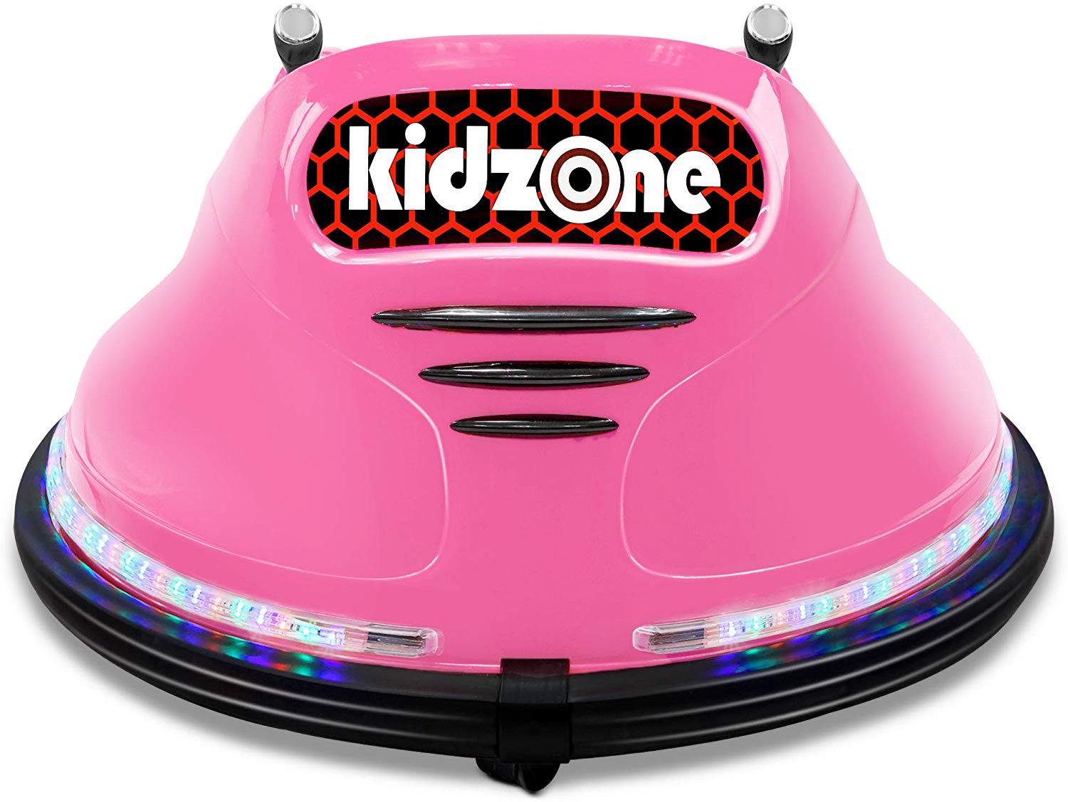 Kidzone DIY Number 6V Kids Toy Electric Ride On Bumper Car Vehicle Remote Control 360 Spin ASTM-certified 1-6 Years