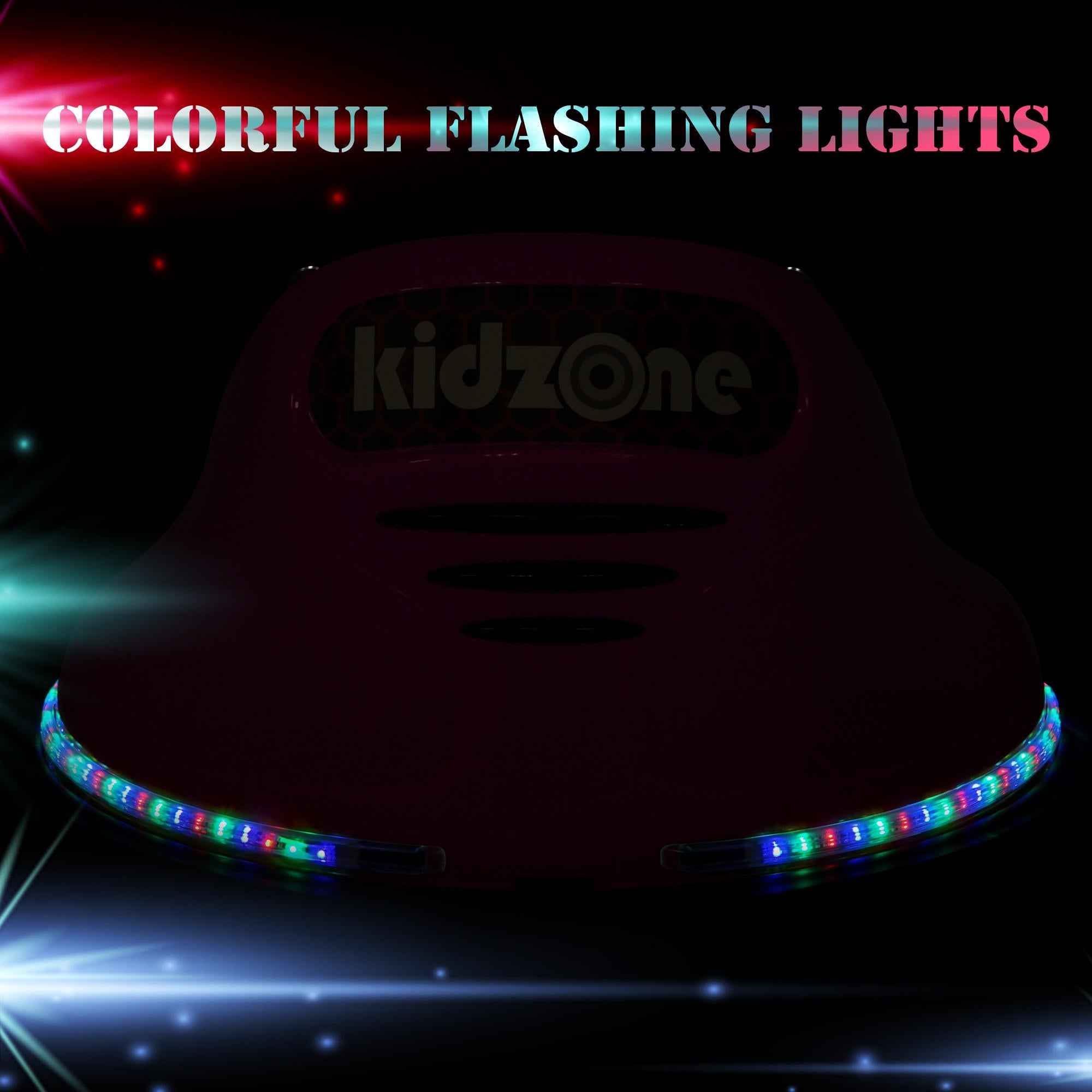 Kidzone DIY Number 6V Kids Toy Electric Ride On Bumper Car Vehicle Remote Control 360 Spin ASTM-certified 1-6 Years