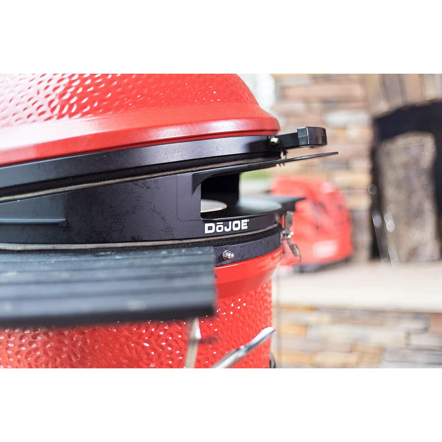 BJ-DJ Big Joe DoJoe Ceramic Grill Oven Pizza BaStone Attachment
