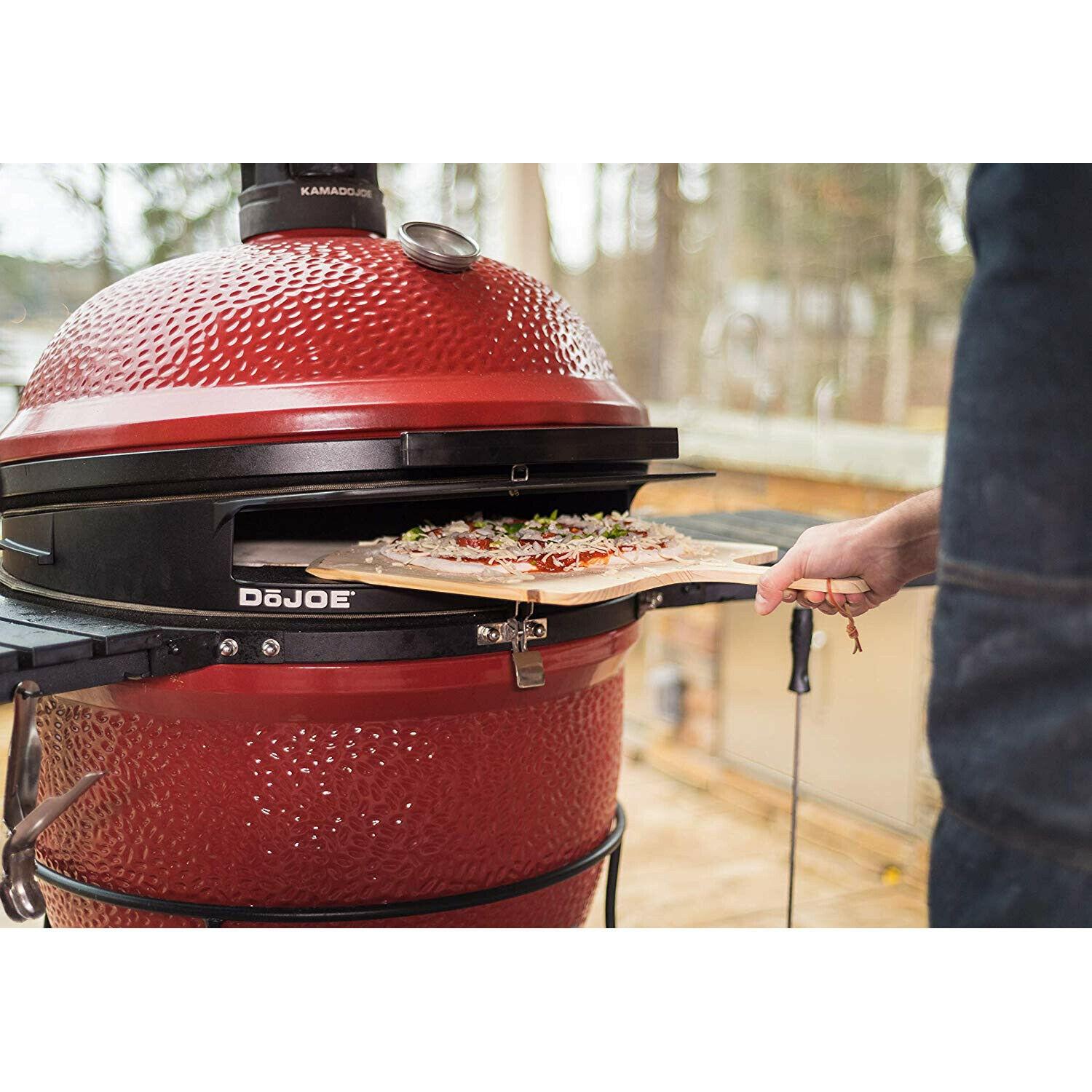 BJ-DJ Big Joe DoJoe Ceramic Grill Oven Pizza BaStone Attachment
