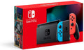 Nintendo Switch with Neon Blue and Neon Red Joy‐Con
