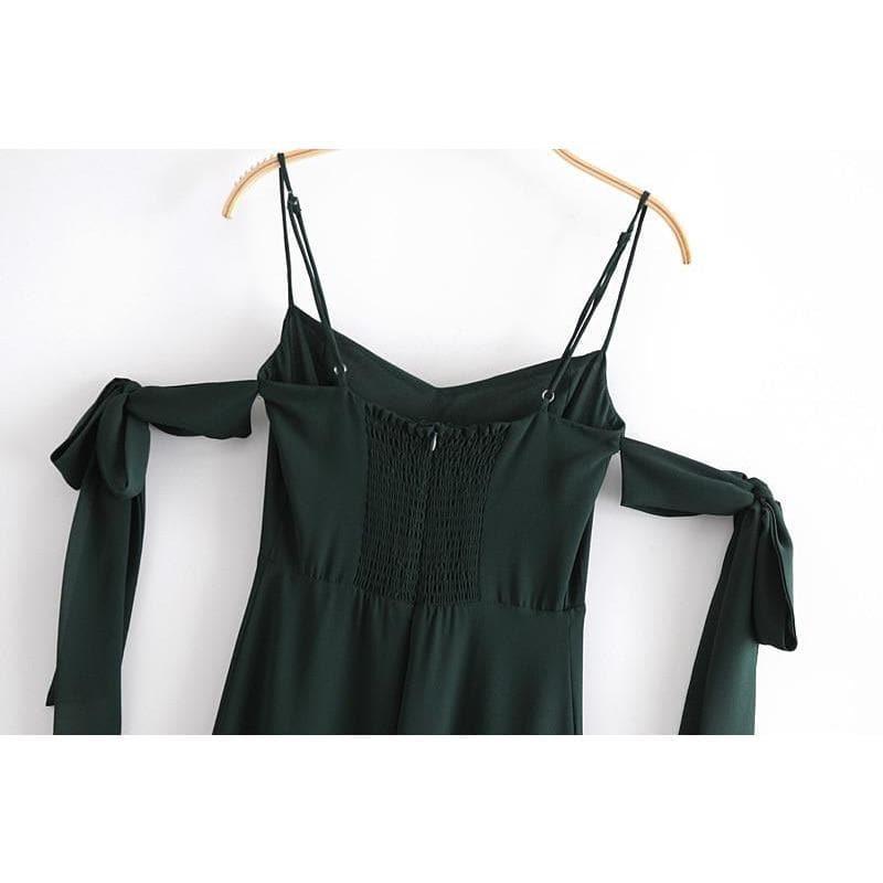 vintage off shoulder long dress