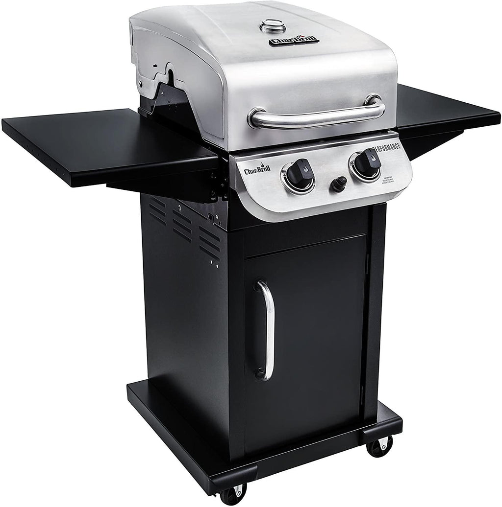 463673519 Performance Series 2-Burner Cabinet Liquid Propane Gas Gril