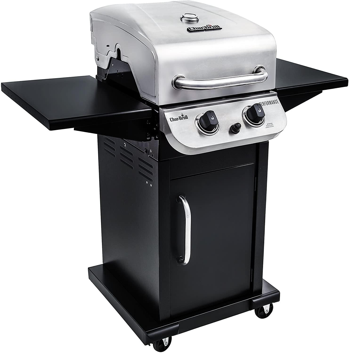 463673519 Performance Series 2-Burner Cabinet Liquid Propane Gas Gril