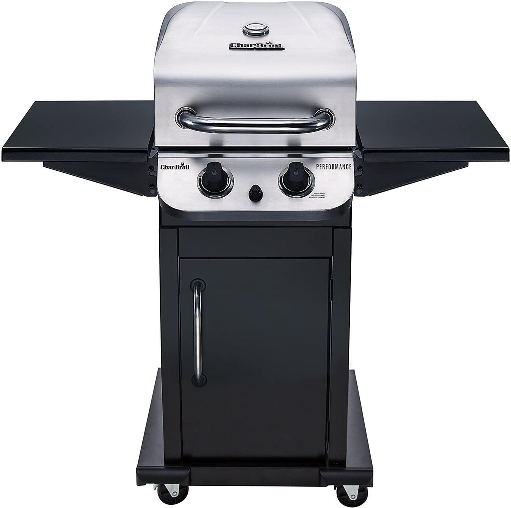 463673519 Performance Series 2-Burner Cabinet Liquid Propane Gas Gril