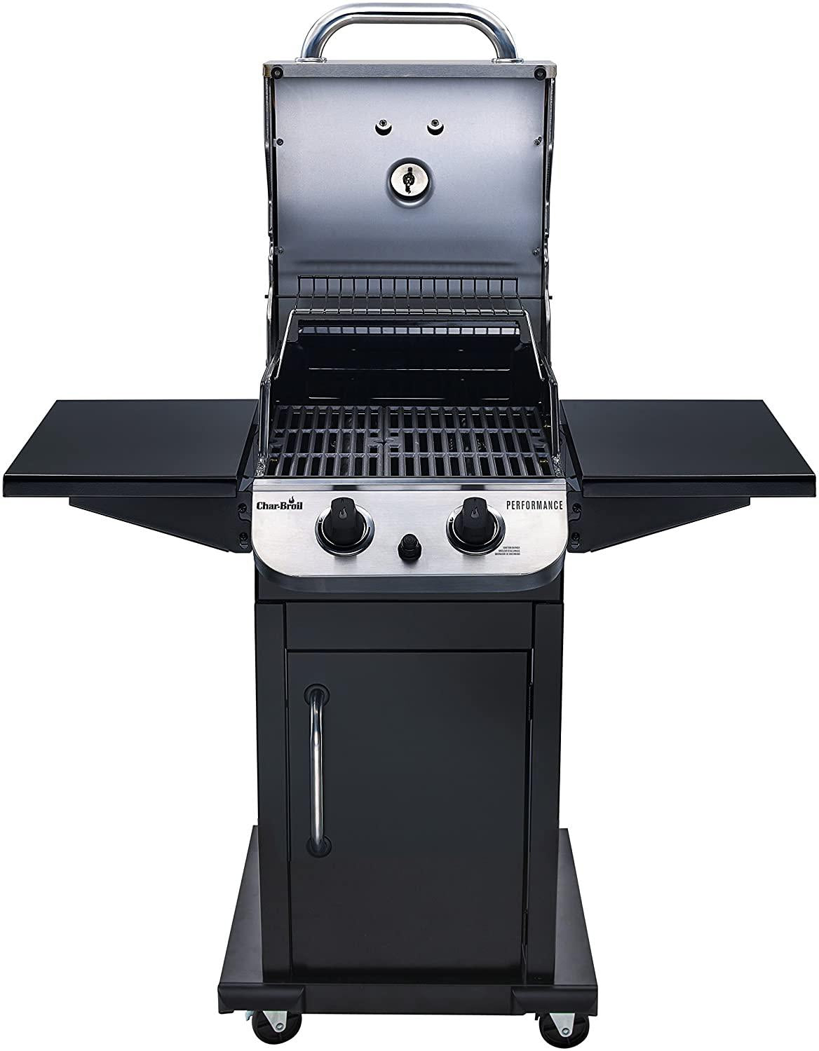 463673519 Performance Series 2-Burner Cabinet Liquid Propane Gas Gril