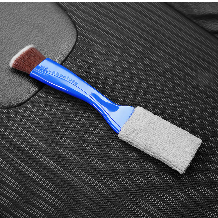 Effortlessly Clean Your Car's Interior with this Soft Brush Air Conditioner Cleaning Tool!