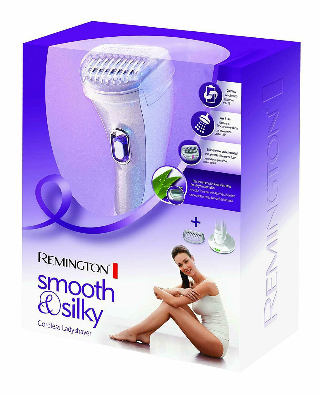 Latest  Cordless Lady Shaver White with Parker Pen