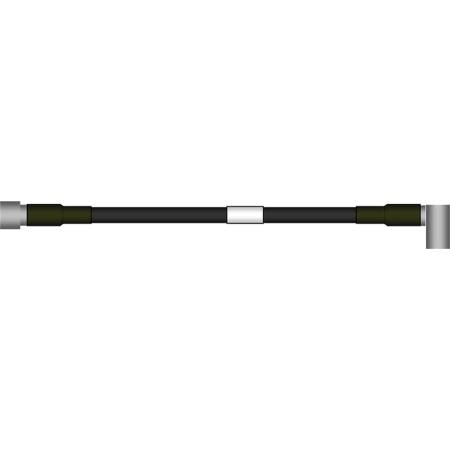 35' LDF4-50A Jumper 7/16 DIN(M) - 7/16 DIN(M) R/A
