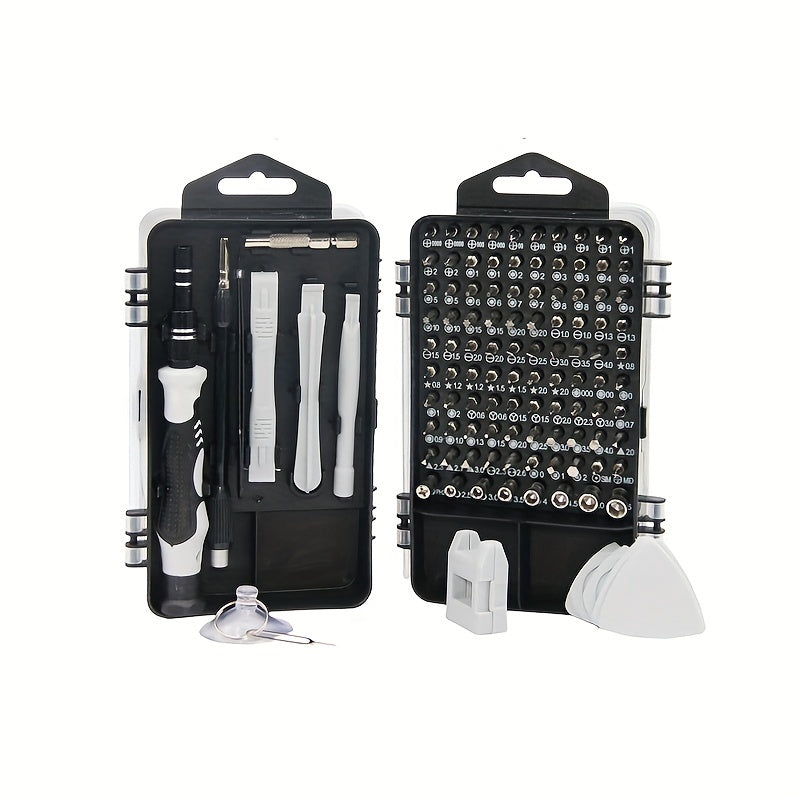 115 In1 Precision Screwdriver Set Small Screwdriver Bit Set For DIY Electronic Repairs-Computer Repair Tool Kit , , Repairing Tools With Case