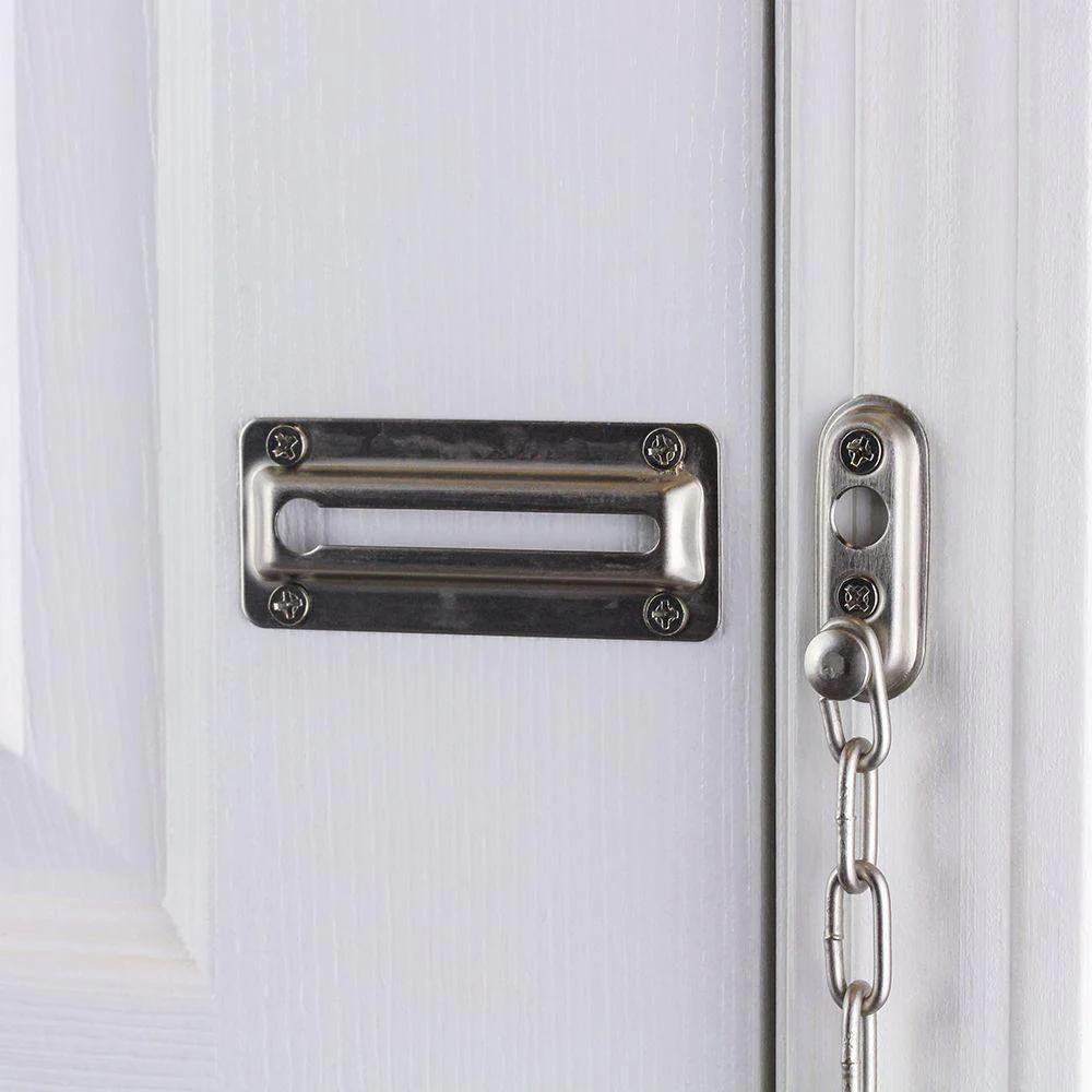 Satin Nickel Chain Door Guard