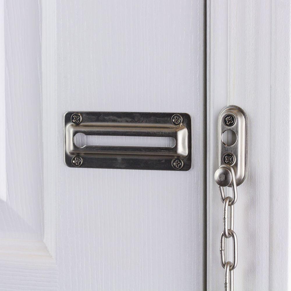 Satin Nickel Chain Door Guard
