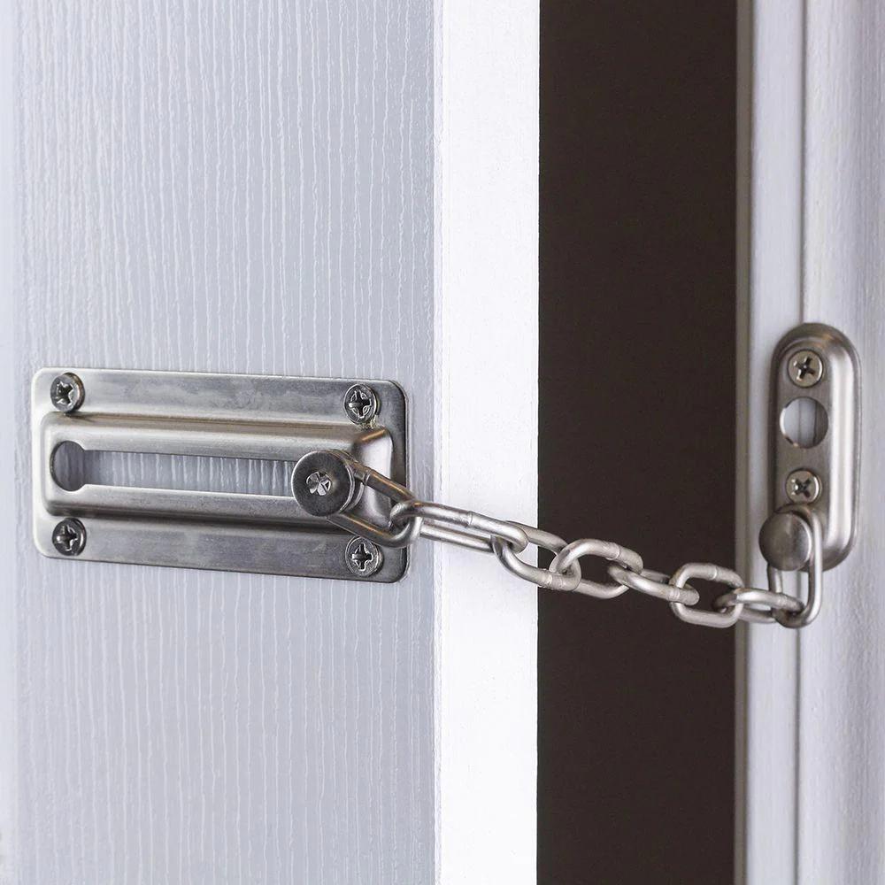 Satin Nickel Chain Door Guard