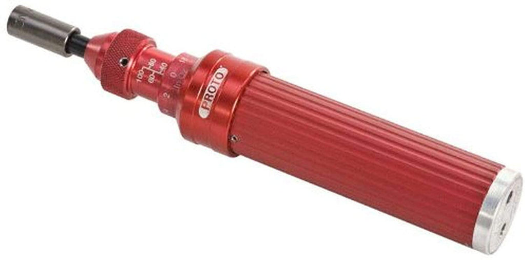Proto J6106ACERT 1/4" Drive Torque Screwdriver,4-Percent,7-36" Pound - CERT
