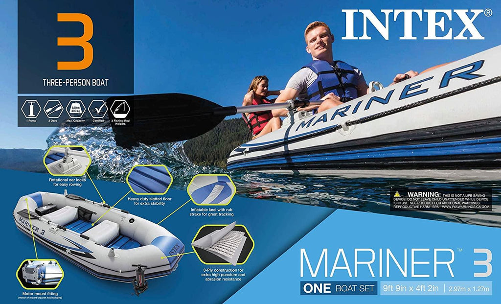 Mariner Inflatable Boat Set Series-3-Person