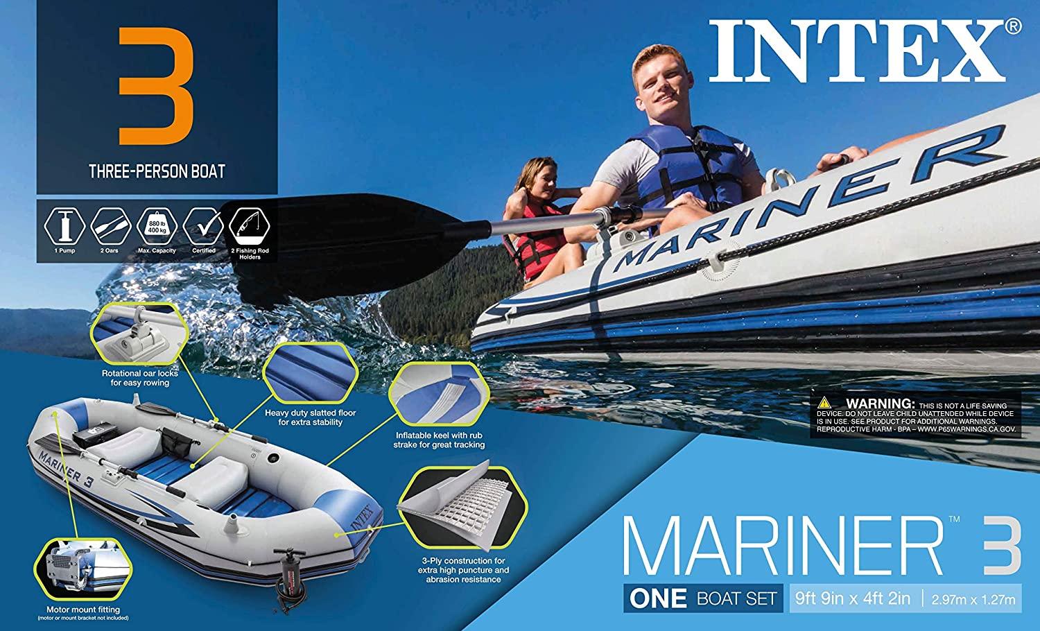 Mariner Inflatable Boat Set Series-3-Person