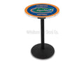L214C42FlorUn 42 In. Chrome Florida Pub Table
