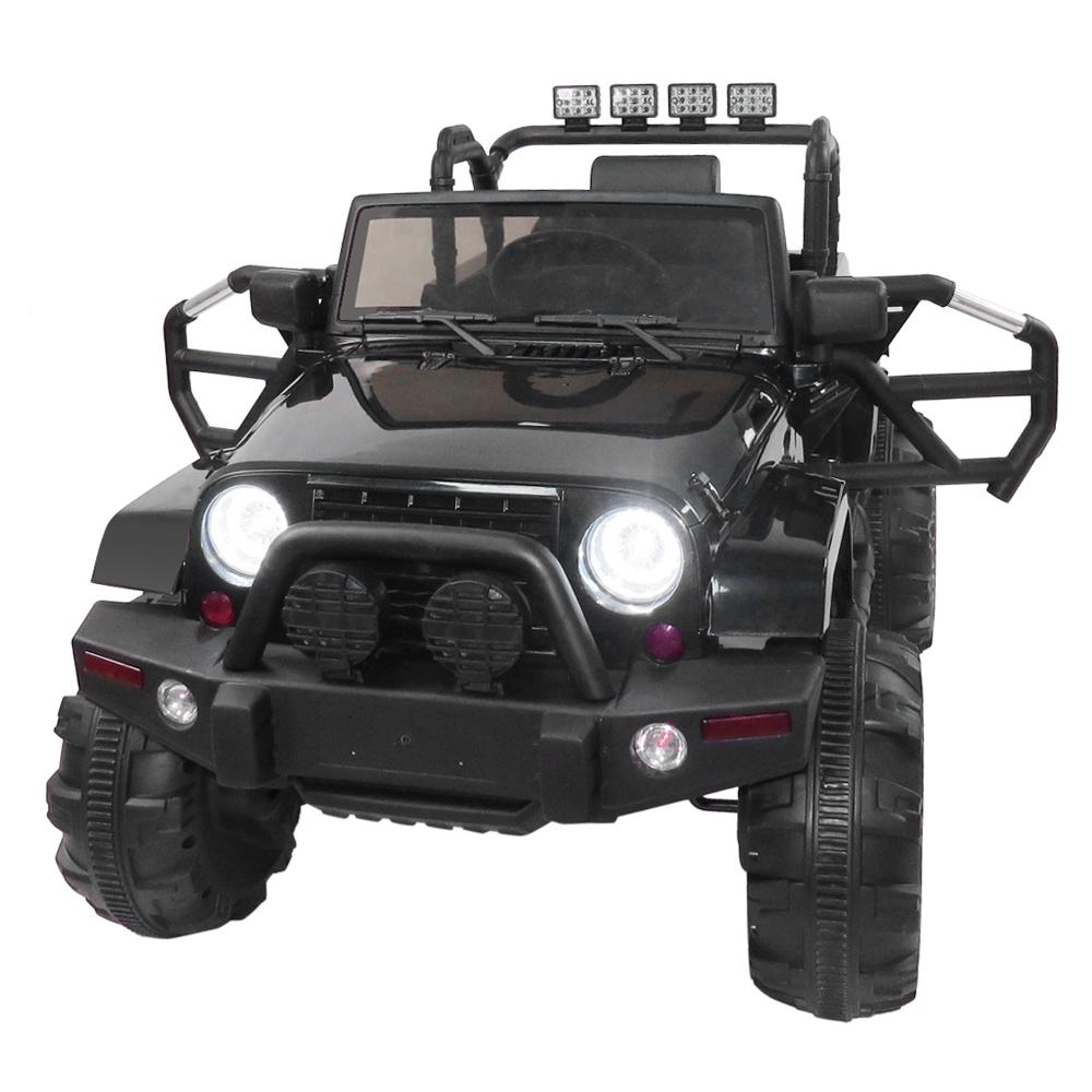 Remote Control Car, Ride on Car Electric Vehicle Toys SUV Car w/ Remote Control, 3 Speeds, LED Lights, MP3 Music Toys for Kids Children Christmas Halloween Birthday Gift for Boys Girls