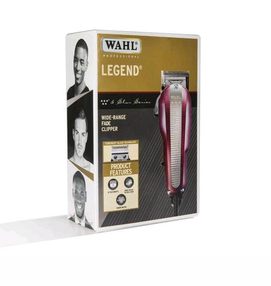 Wahl Professional WA-8147 Look 5-Star Legend Hair Clipper - Red