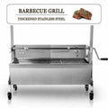 LarGrill Charcoal Spit Roaster Rotisserie Pig Lamb Roast Bbq Chicken w/ Motor