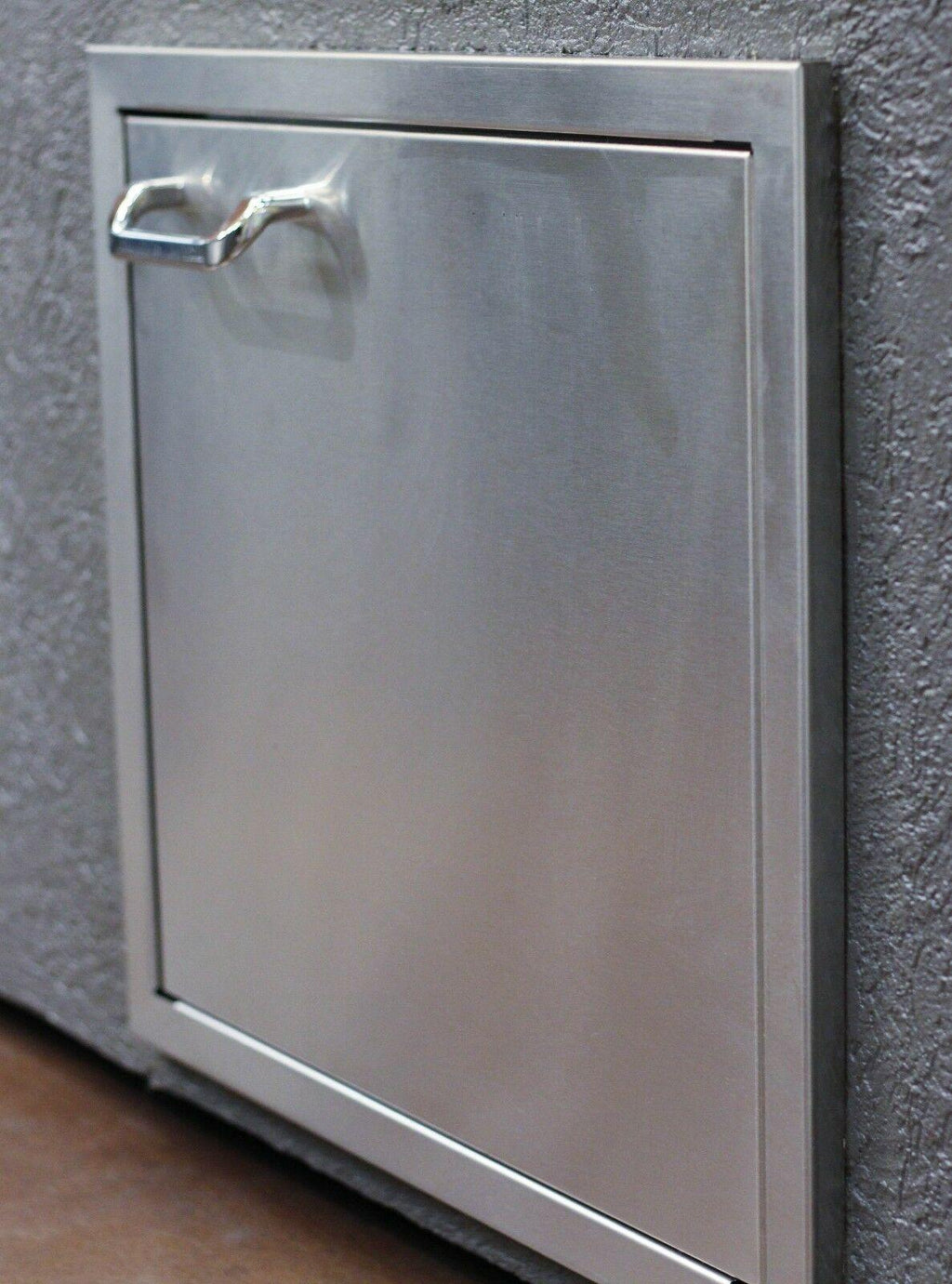 Single Access Door 18" x 26", BBQ Outdoor Kitchen Island, Double Walled, 304 SS