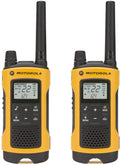 Motorola Talkabout T400 Rechargeable Two-Way Radio Pair (Yellow)