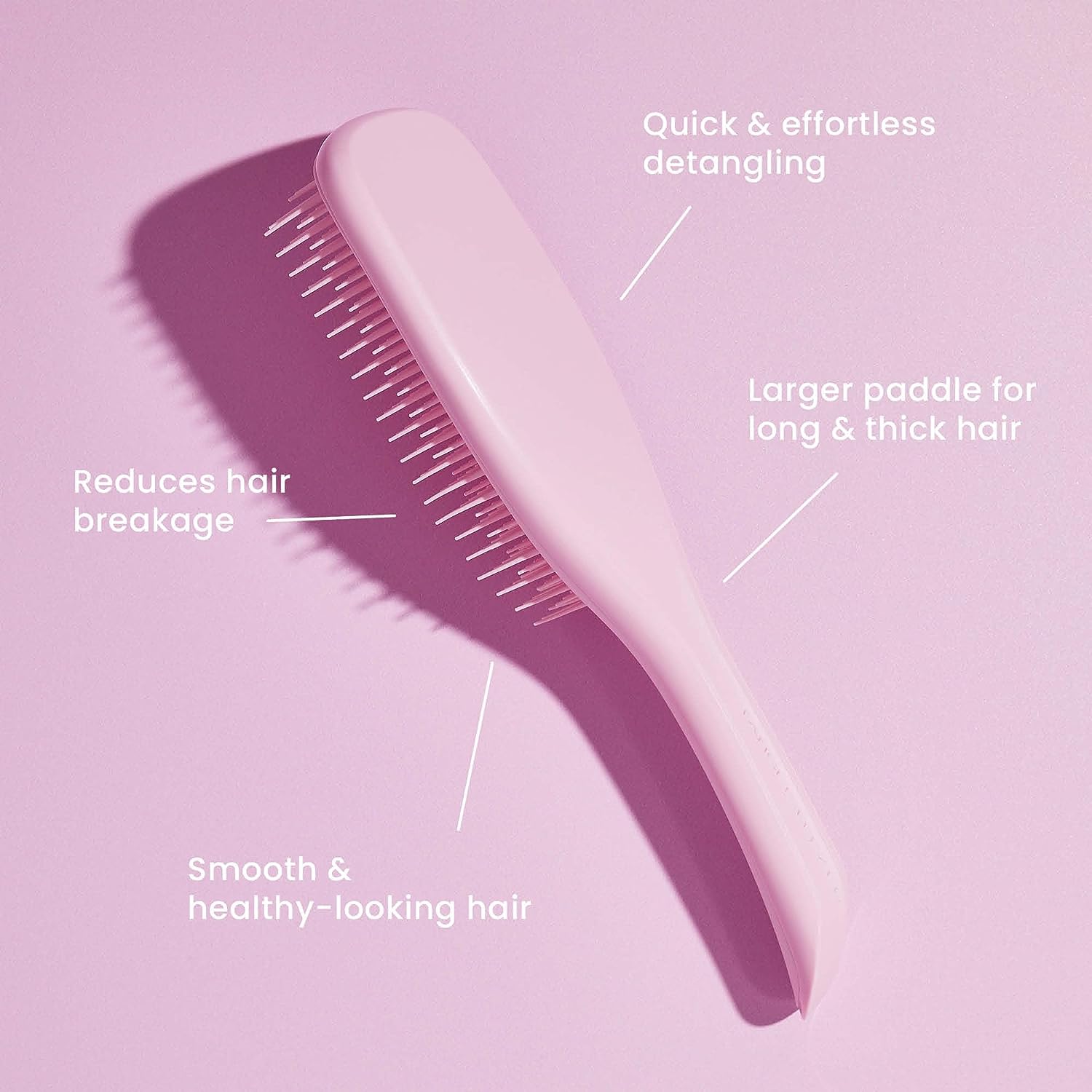 Tangle Teezer | The Large Ultimate Detangler Hairbrush for Wet &amp; Dry Hair | Long, Thick, Curly, Textured Hair | Eliminates Knots &amp; Reduces Breakage | Rose/Sage