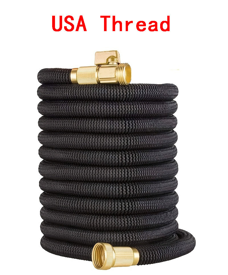 1pc Garden Water Hose 3/4 Expandable Magic Flexible Garden Hoses High Pressure Washing Hose Pipe Plastic For Watering Lawn