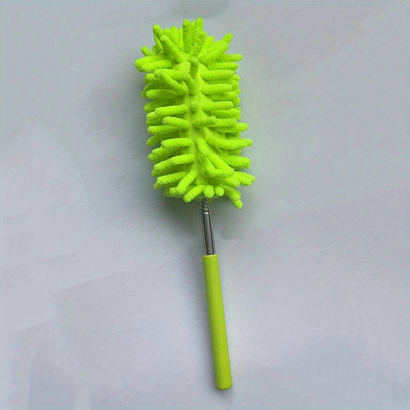 1Pc Microfiber Duster Brush, Extendable Hand Dust Cleaner Anti Dusting Brush Home Duster Air-condition Car Furniture Cleaning Brush Cleaning Tool