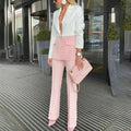 Fashion All-match Color Matching Suit