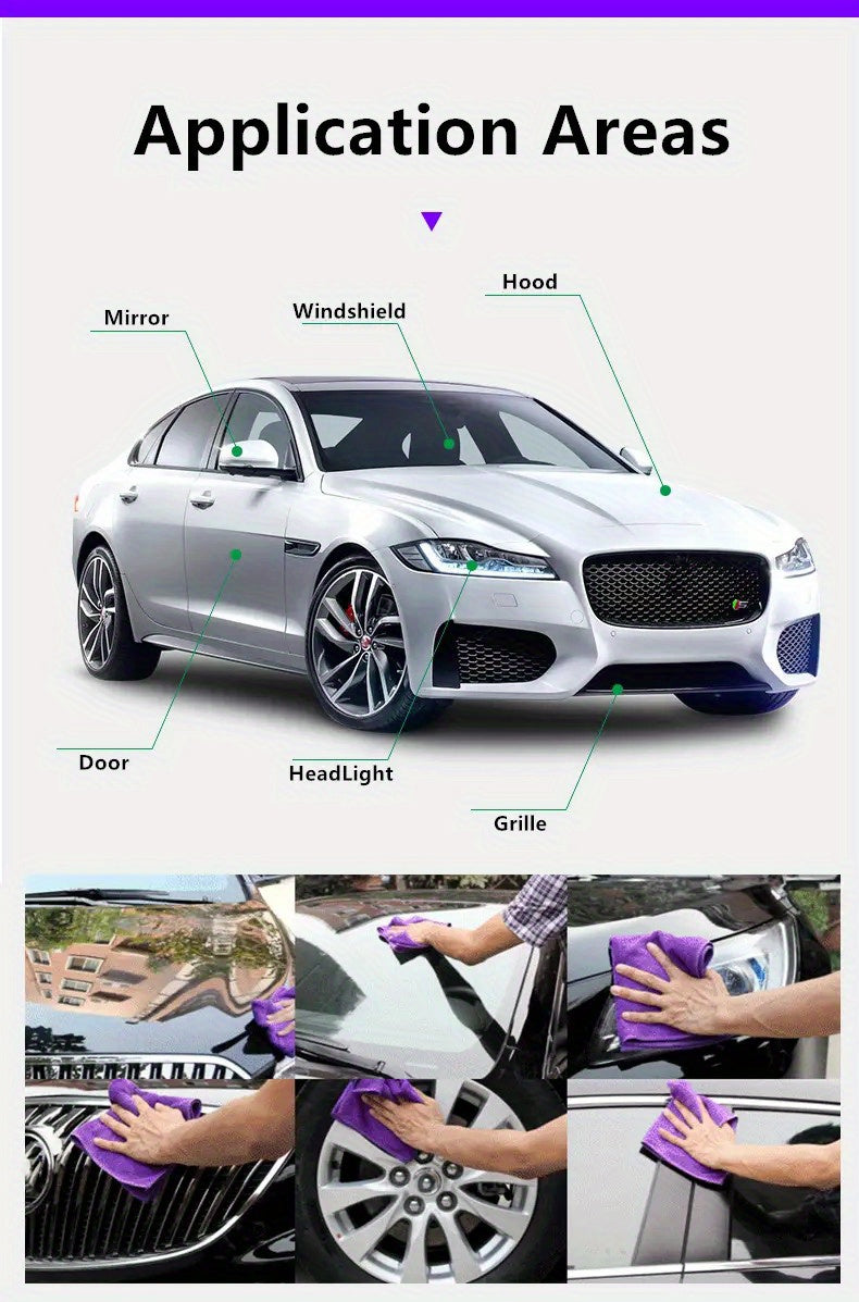 10.14oz Ceramic Coating Fortify Car Wax Polish Spray - Waterless Wash &amp; Wax Hydrophobic Top Coat Polish &amp; Polymer Paint Sealant Detail Protection