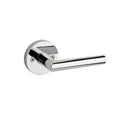 Milan Polished Chrome Half-Dummy Door Lever